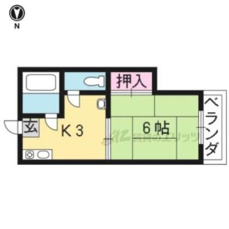 コスモ桂の物件間取画像